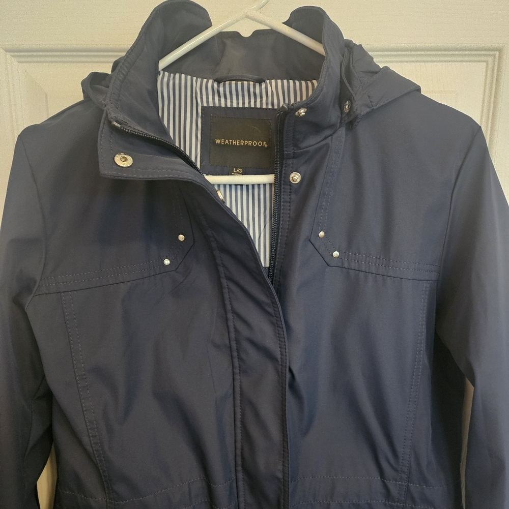 Navy Rainjacket - Picture 3 of 9